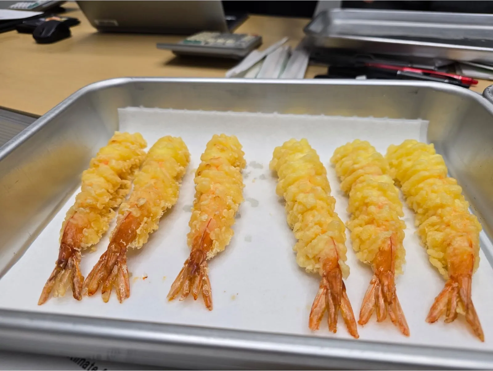 Kami no Ebi Tempura (battered and ready to eat)  神之海老，天妇罗预制