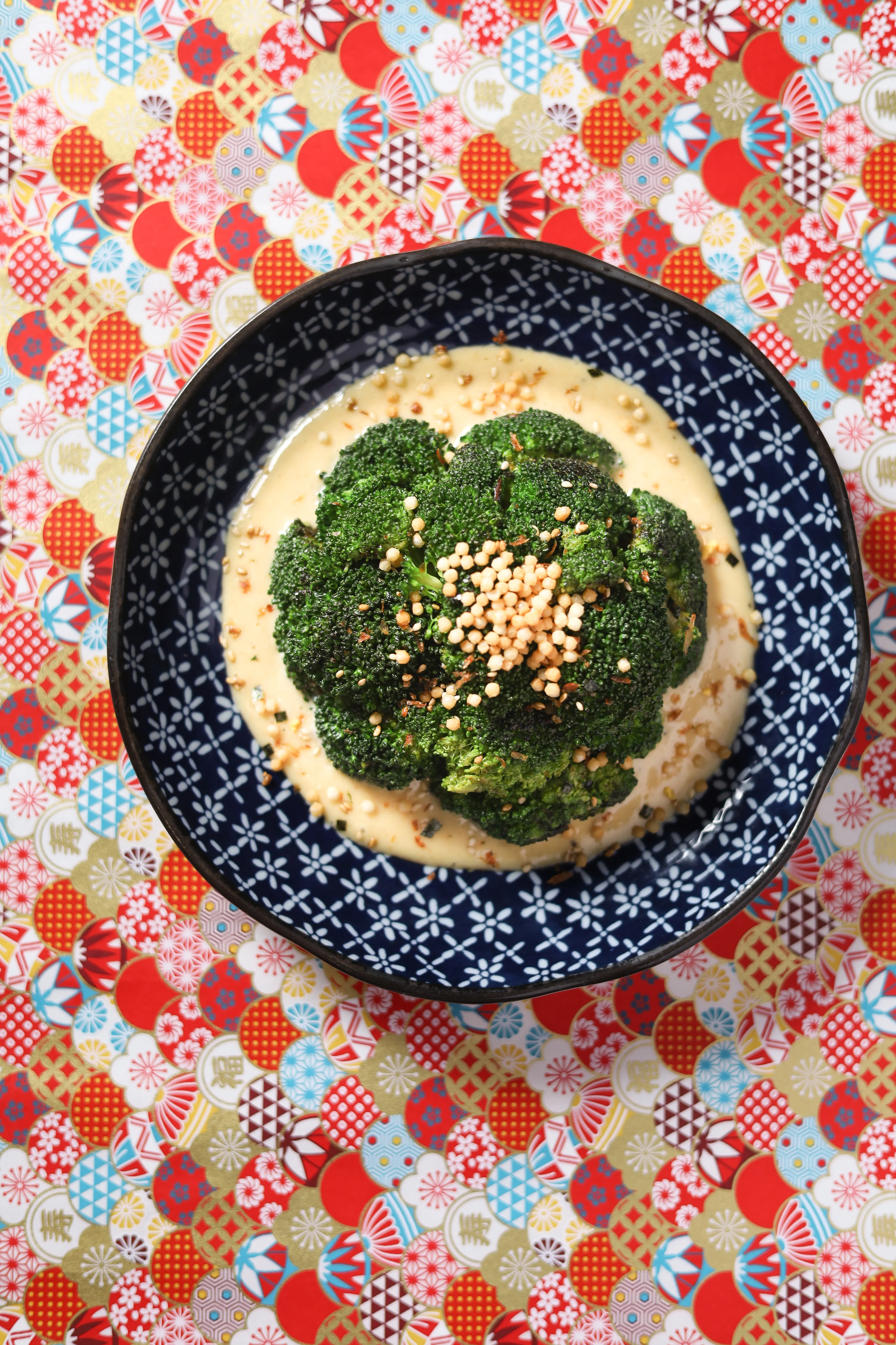 Broccoli with Cashew Emulsion