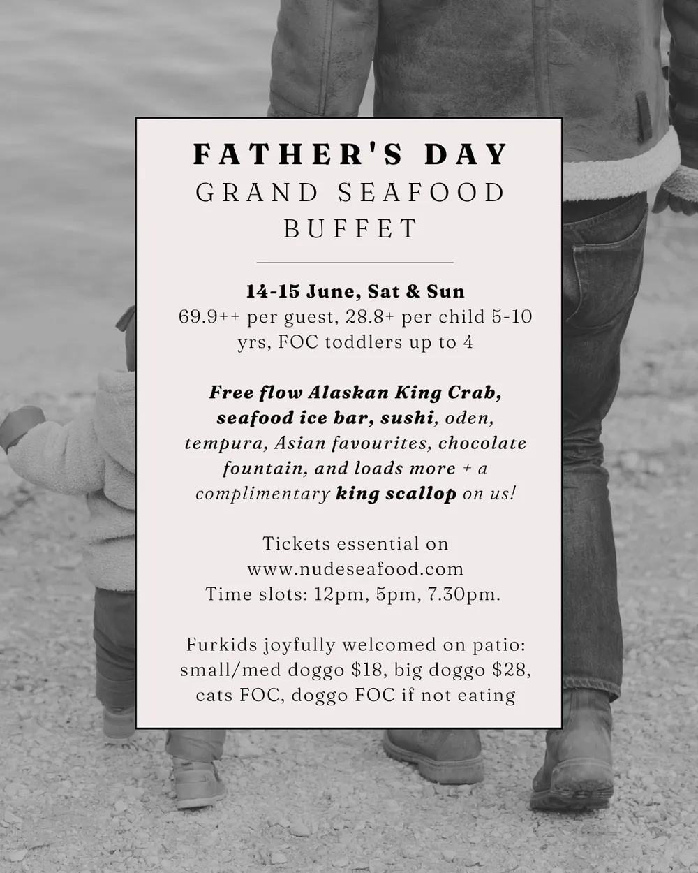 Father's Day - Grand Seafood Buffet