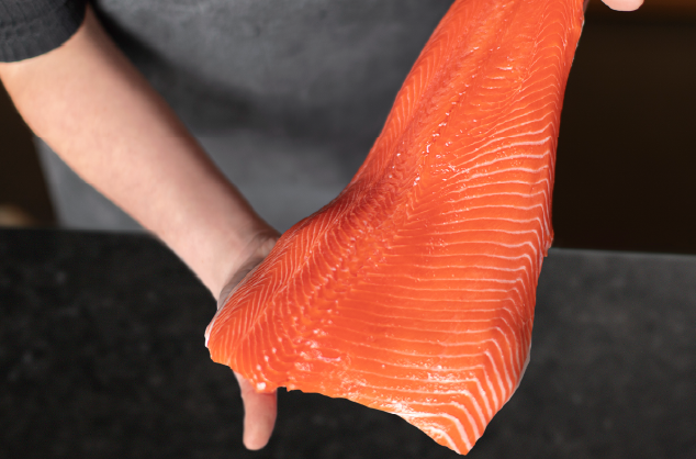 Silverside Salmon Fillet Large,  1200-1500g premium fish